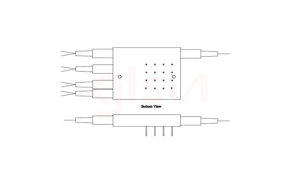 High Power M1x8 Magnet Optical Switch