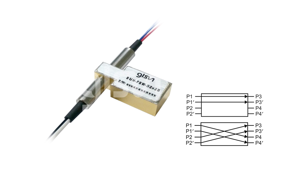 Polarization Maintaining (PM) D2x2BG Optical Switch